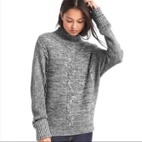 GAP | Sweaters | Gap Mock Neck Cable 